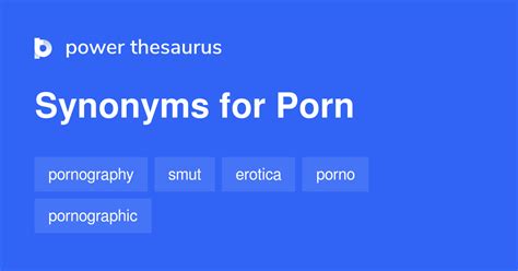 porn syn|What is another word for porn .